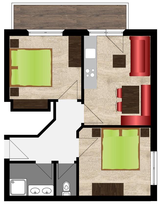 Chasa Monthani Apartment *